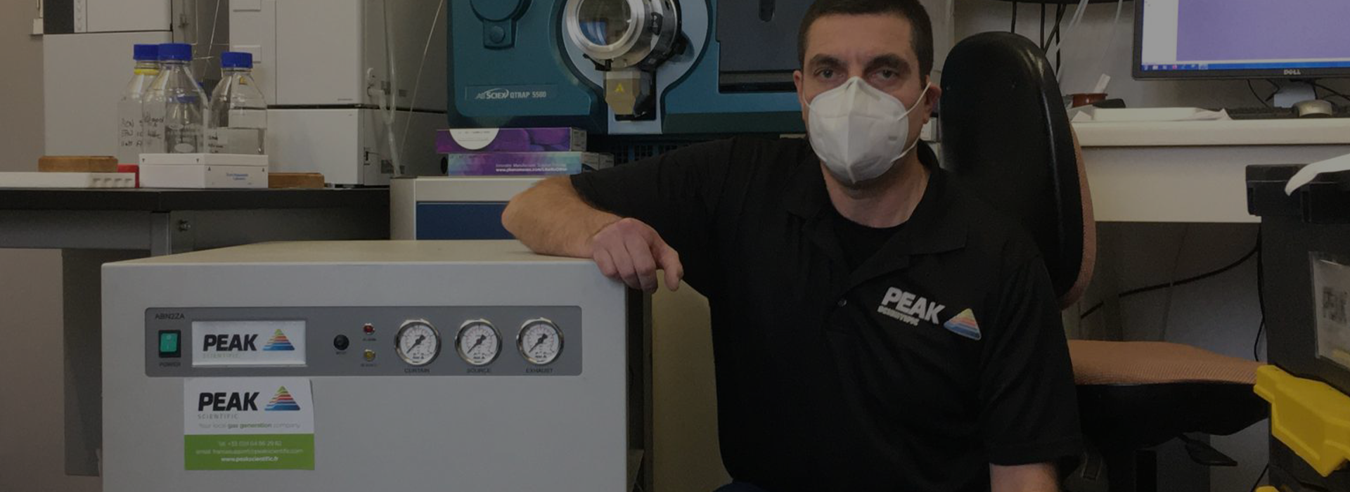 Peak scientific service for hydrogen and nitorgen generators